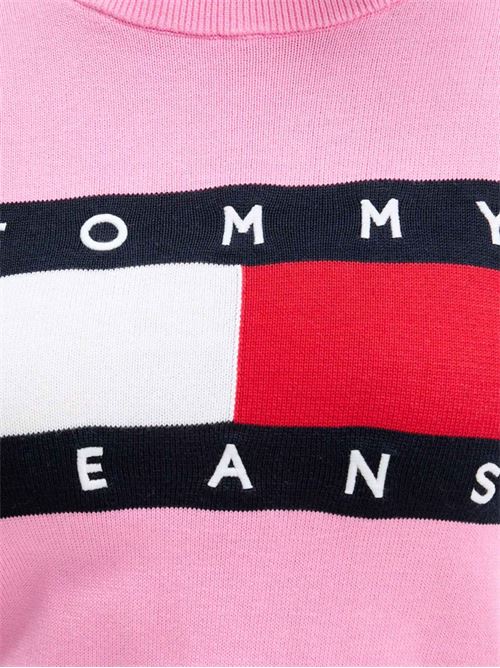 Maglione in cotone con logo Tommy Jeans | DW0DW22930TOU